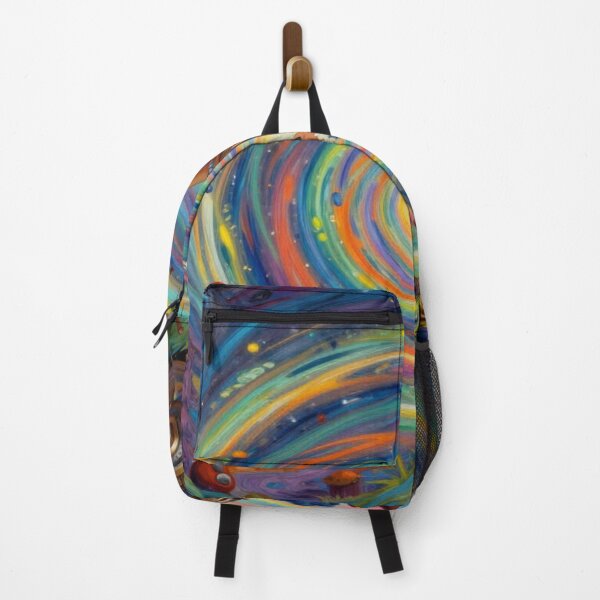Item preview, Surreal time traveler in a cosmic landscape with vintage charm and imaginative depth designed and sold by FotoworldEdel.