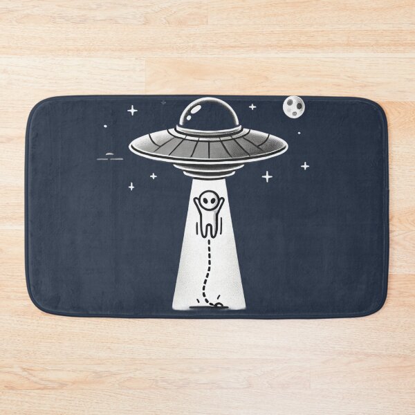 Item preview, Cute Alien with UFO designed and sold by Planetporridge.