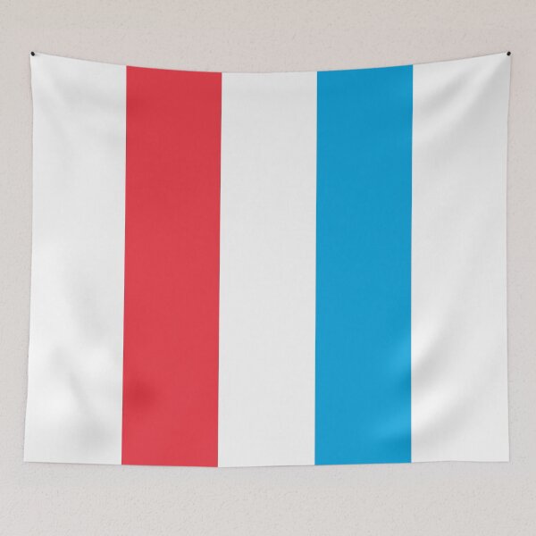 Item preview, Vertical Luxembourg Flag Design designed and sold by NTGUILTY.