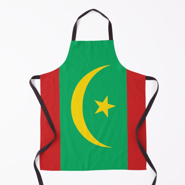 Item preview, Vertical Mauritania Flag Design designed and sold by NTGUILTY.