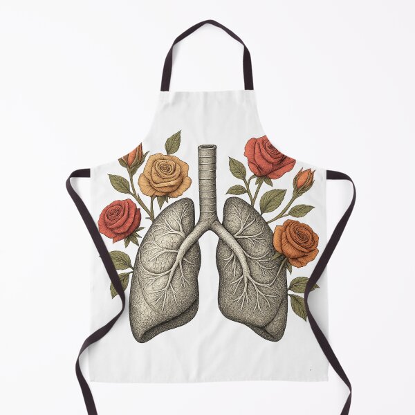Artikelvorschau, Lungen und Rosen entworfen und verkauft von Floral Anatomy .