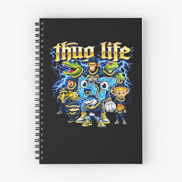 Item preview, Six Seven Thug Life Italian Brainrot 67 Gangster Squad Meme Birthday Boys Gift For Boy Kids designed and sold by ArmyAbodo.