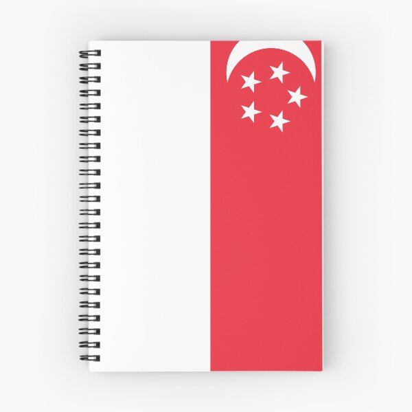Item preview, Vertical Singapore Flag Design designed and sold by NTGUILTY.
