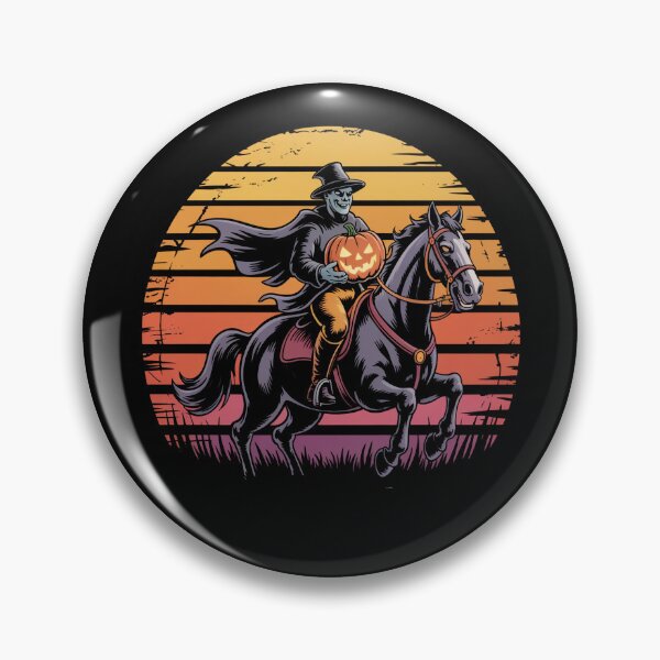 Item preview, Headless Horseman Retro Sunset Ride designed and sold by flagylART.