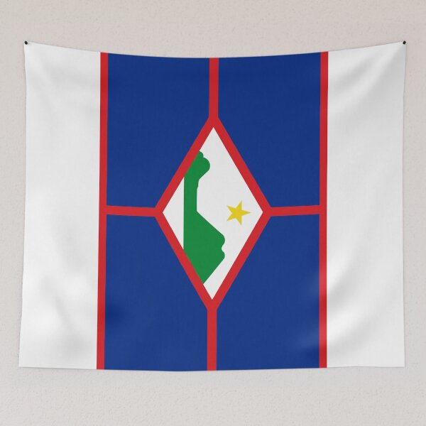 Item preview, Vertical Sint Eustatius Flag Design designed and sold by NTGUILTY.