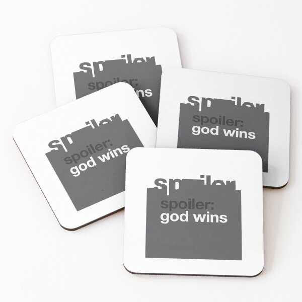 Item preview, spoiler: god wins designed and sold by rockyRG.