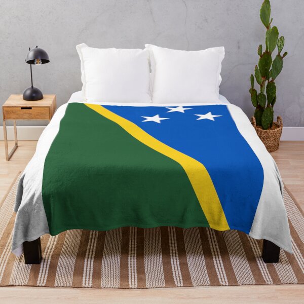 Item preview, Vertical Solomon Islands Flag Design designed and sold by NTGUILTY.