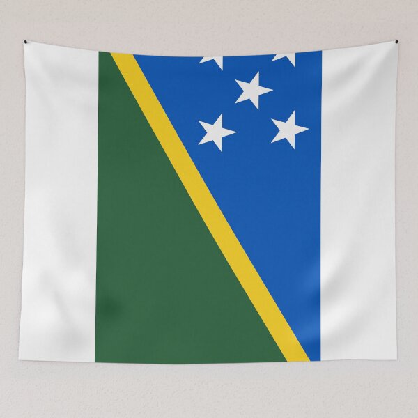 Item preview, Vertical Solomon Islands Flag Design designed and sold by NTGUILTY.