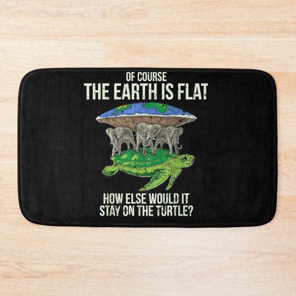 Item preview, Flat Earth Society Turtle Elephants Men Women Gift designed and sold by Sophonsa.