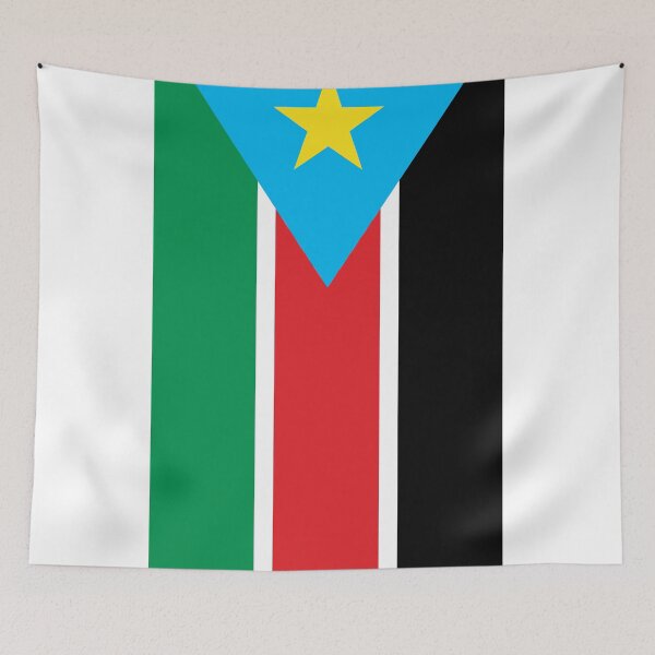 Item preview, Vertical South Sudan Flag Design designed and sold by NTGUILTY.