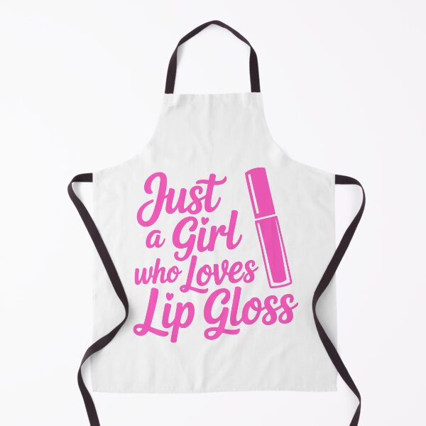 Item preview, Just A Girl Who Loves Lip Gloss! Pink Girly designed and sold by PMCreative.