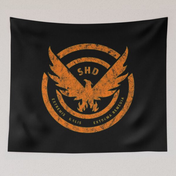 Item preview, The Division Shd Logo Distressed Orange designed and sold by Sophonsa.