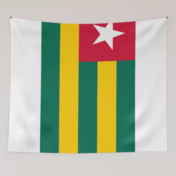 Item preview, Vertical Togo Flag Design designed and sold by NTGUILTY.
