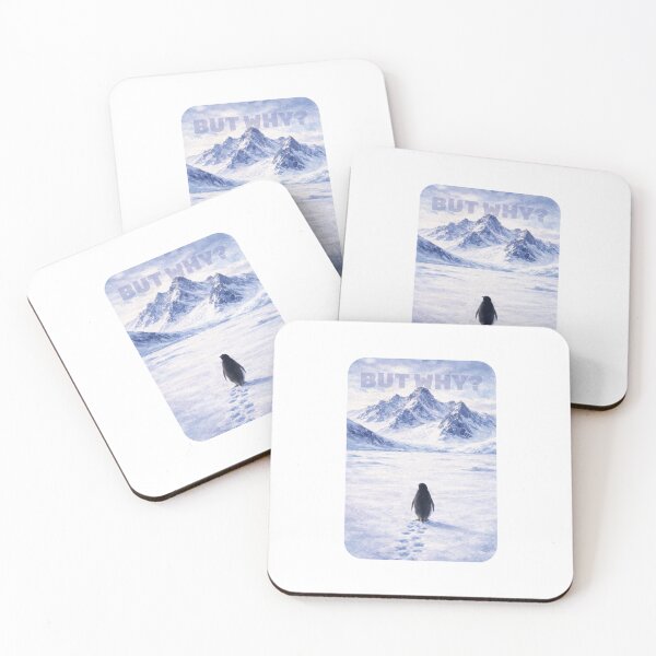 Item preview, But Why | Nihilistic Penguin | Trending Meme | Viral Penguin designed and sold by This & That Guild.