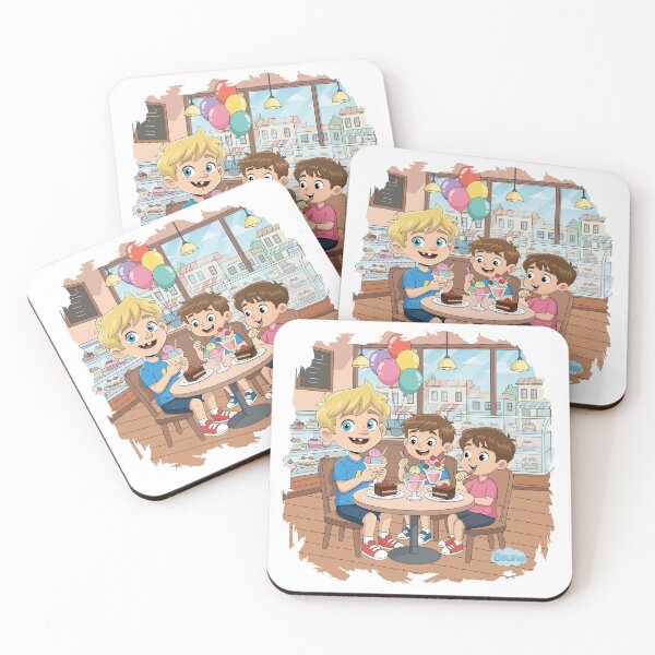 Item preview, Bouno’s Sweet Treat - Ice Cream Party with Friends designed and sold by BounoWorld.