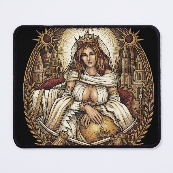 Item preview, Gwynevere Radiant Goddess Dark Fantasy Portrait designed and sold by Senpaiwaves.