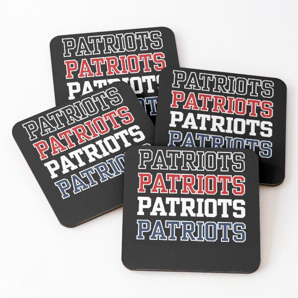 Item preview, Bold Block Letter Patriots Typography Stack designed and sold by margamPagenberg.
