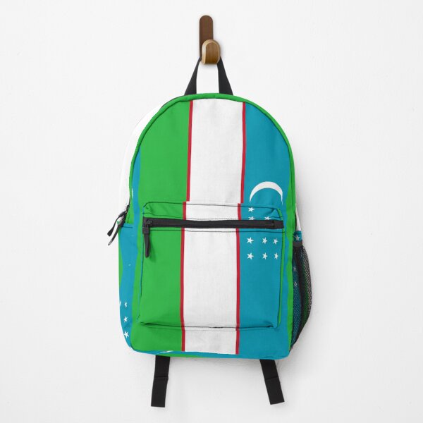 Item preview, Vertical Uzbekistan Flag Design designed and sold by NTGUILTY.