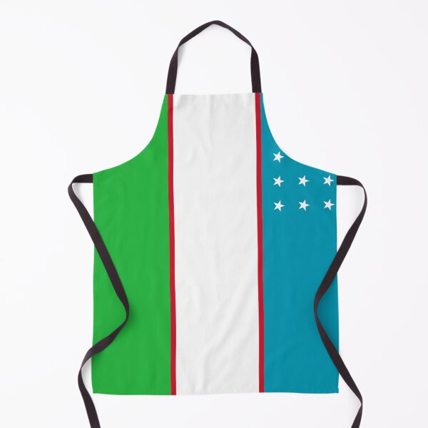 Item preview, Vertical Uzbekistan Flag Design designed and sold by NTGUILTY.