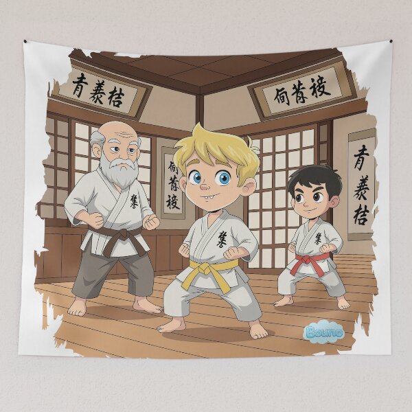 Item preview, Bouno’s Karate - Little Ninja Martial Arts Training designed and sold by BounoWorld.