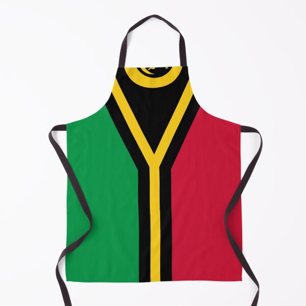 Item preview, Vertical Vanuatu Flag Design designed and sold by NTGUILTY.