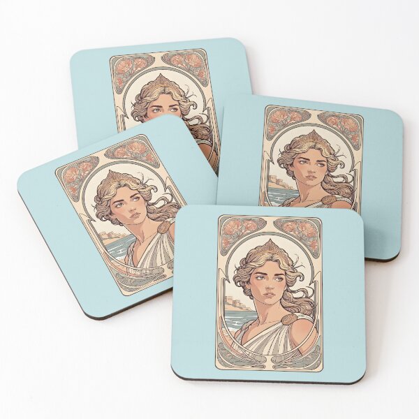 Item preview, Ancient Greece Helen of Troy Romantic Art Nouveau designed and sold by BorgSpareParts.