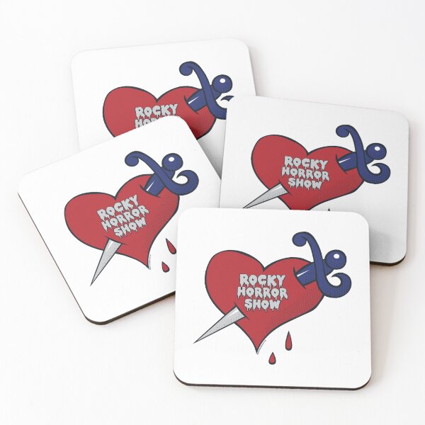 Item preview, Rocky Horror Show Bleeding Heart Logo Tattoo designed and sold by All-And-Every.