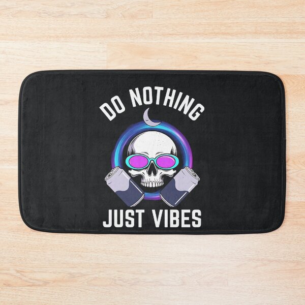 Item preview, Do Nothing Just Vibes Skull Design designed and sold by Taans-Creation.