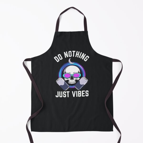 Item preview, Do Nothing Just Vibes Skull Design designed and sold by Taans-Creation.