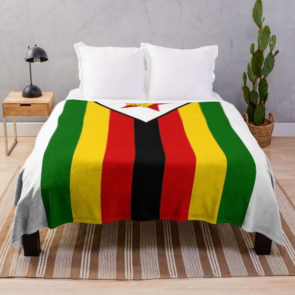 Item preview, Vertical Zimbabwe Flag Design designed and sold by NTGUILTY.