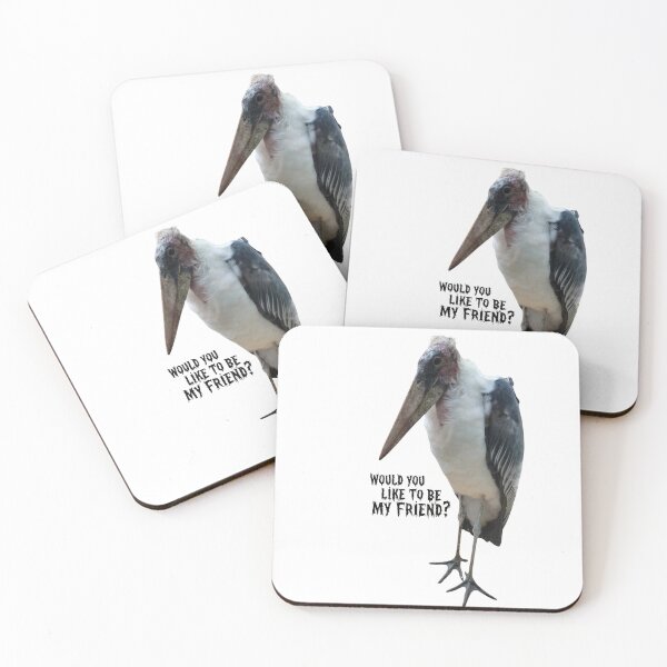 Item preview, Funny Awkward Marabou Stork Photo designed and sold by AnaPixMar.