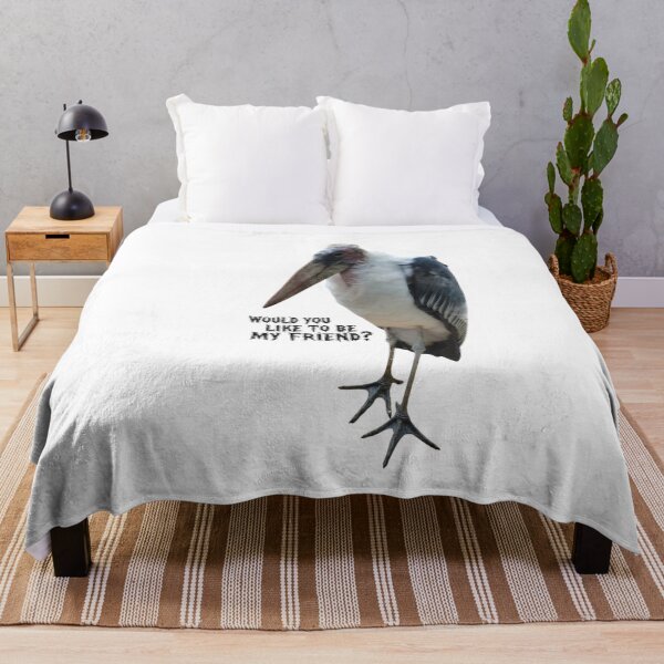 Item preview, Funny Awkward Marabou Stork Photo designed and sold by AnaPixMar.