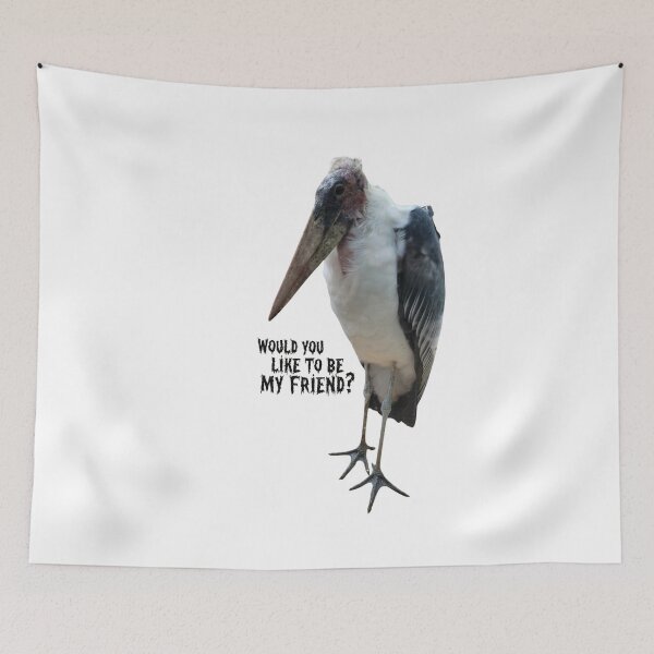 Item preview, Funny Awkward Marabou Stork Photo designed and sold by AnaPixMar.