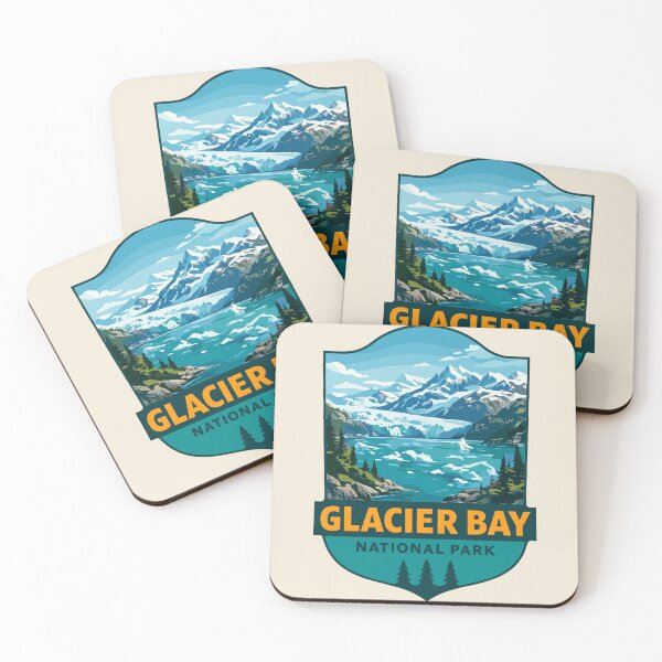 Item preview, Glacier Bay National Park Alaska Sticker designed and sold by Gideon Emmerich.
