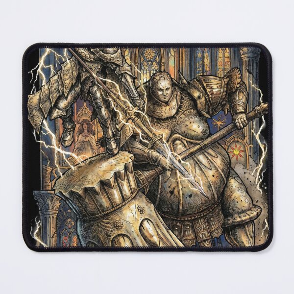 Item preview, Dragonslayer Ornstein Smough Hammer Warrior designed and sold by Senpaiwaves.