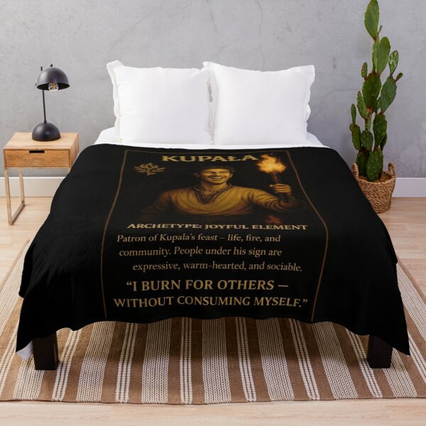 Item preview, Kupała - The Element of Joy Slavic Zodiac (June 8 - June 30) designed and sold by Myth-LegendArt.