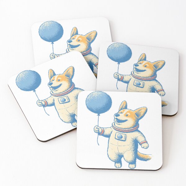 Item preview, Corgi Astronaut designed and sold by Light Leak Library.