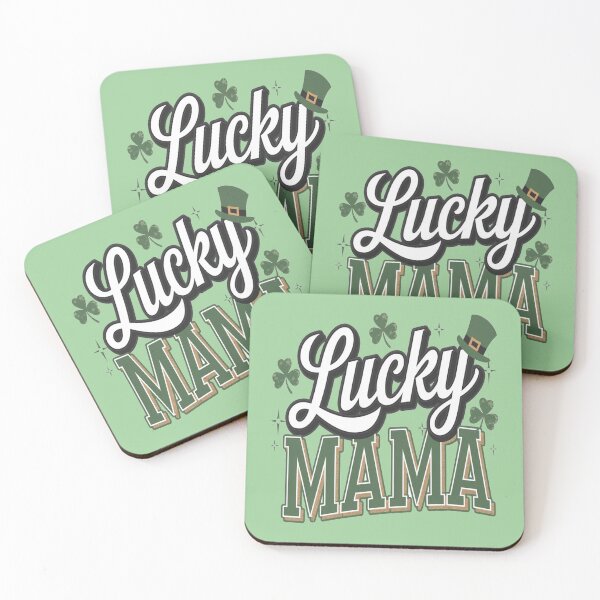 Item preview, Lucky Mama – Shamrock Sparkle Style for the Whole Family designed and sold by Rajasekar.