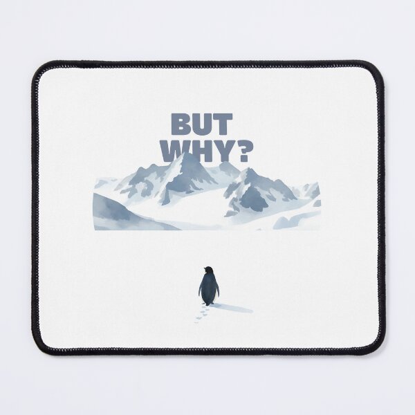 Item preview, But Why | Nihilistic Penguin | Trending Meme | Viral Penguin designed and sold by This & That Guild.