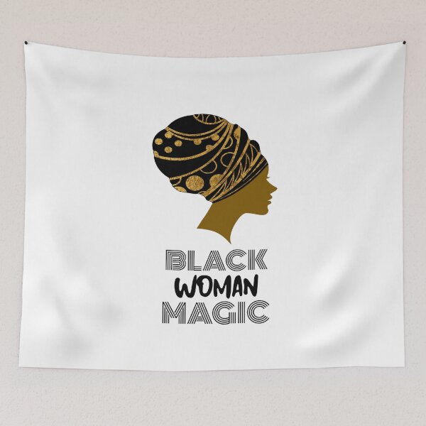 Item preview, Black Woman Magic Women Empowerment designed and sold by Sartoris Art.