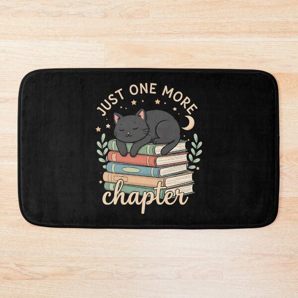 Item preview, Just One More Chapter – Cozy Cat Book designed and sold by dudelinart.