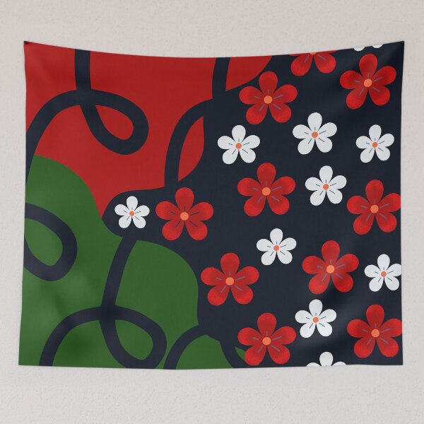Item preview, Pretty Flowers and Swirls 2-color designed and sold by ckylin.