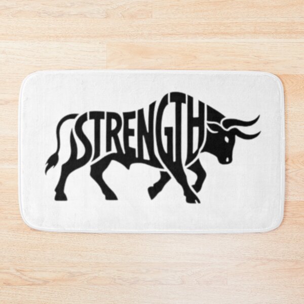 Item preview, Powerful Bull – Geometric Illustration / Symbolic Animal designed and sold by Wawan35200.