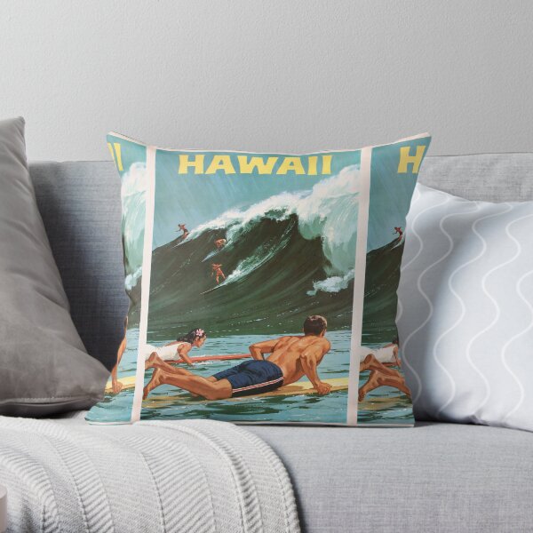Hawaii Throw Pillow