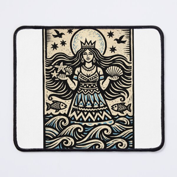Item preview, yemanjá iemanja rainha do mar odoia umbanda candomble religiao orixas fe  designed and sold by Edu-Mendonca.
