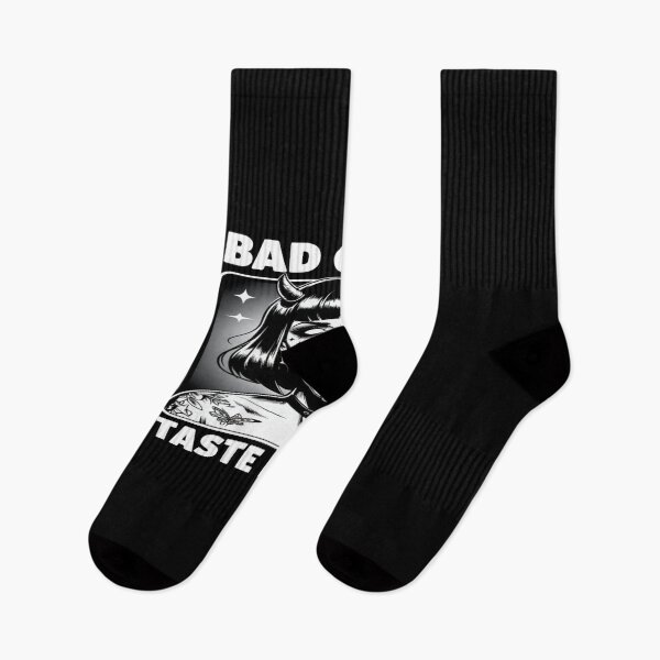Item preview, Gothic Demon Girl Art – Bad Girls Taste Better – Edgy Tattoo Aesthetic for Alt Fashion Lovers designed and sold by Bright Nest Studio.