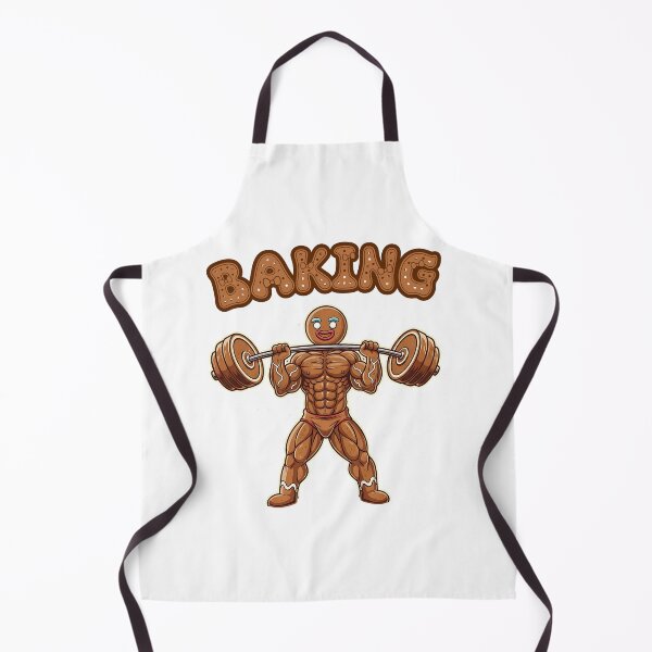 Item preview, Baking Gingerbread Man Cookies Gym designed and sold by Shop_Bagniak.
