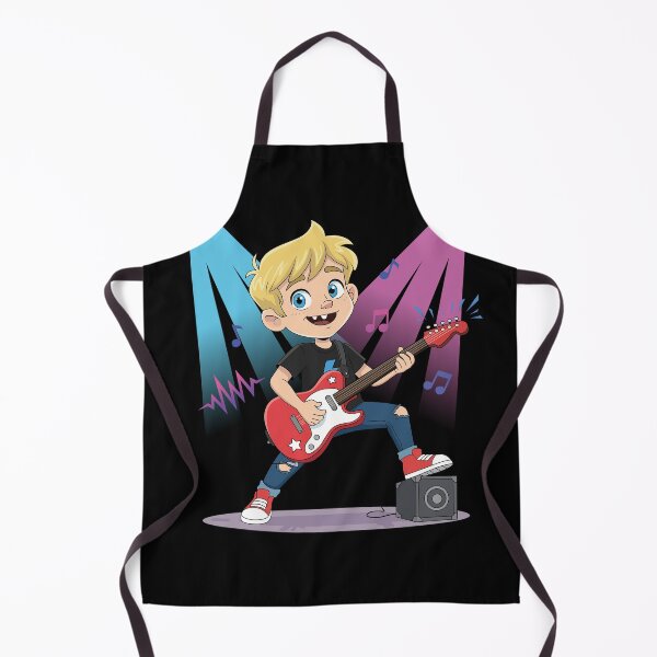 Item preview, Bouno the Rock Star - Little Guitar Hero Adventures designed and sold by BounoWorld.