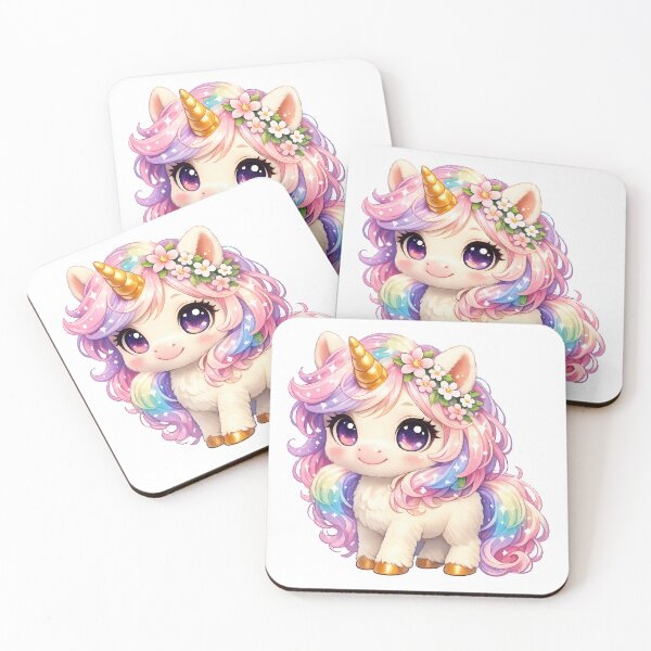 Item preview, Sparkle & Shine: Cute Rainbow Baby Unicorn – Magical Fantasy Art designed and sold by kadryshop.