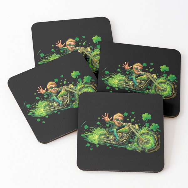 Item preview, LUCKY RIDER, IRISH ROADS, LOUD PIPES - graphic design  designed and sold by YourTrendyTees.